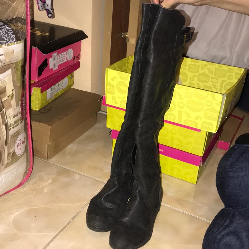 Over the knee boots